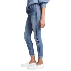 7 For All Mankind Women's Skinny Blue Jeans
